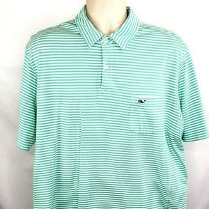 Men’s Vineyard Vines Striped Short Sleeve Polo